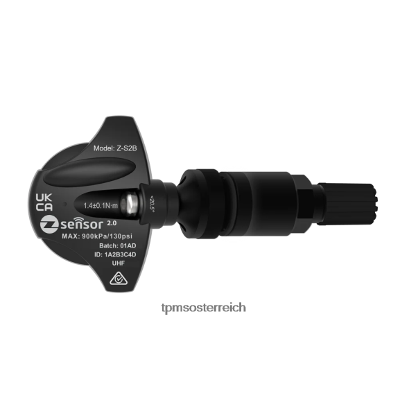 Tesla OEM-Ersatz-TPMS-Sensor – OEM-Teilenummer 103460200c, 103460200a, Frequenz 433 MHz RTB40B60 reifendrucksensor funktion Ventilschaft aus Metall – schwarz