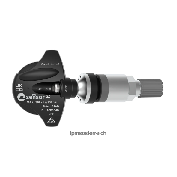 Ssangyong Motor OEM-Ersatz-TPMS-Sensor – OEM-Teilenummer 4199035000, Frequenz 433 MHz RTB40B852 TPMS reifendruckkontrollsystem Ventilschaft aus Metall – Silber